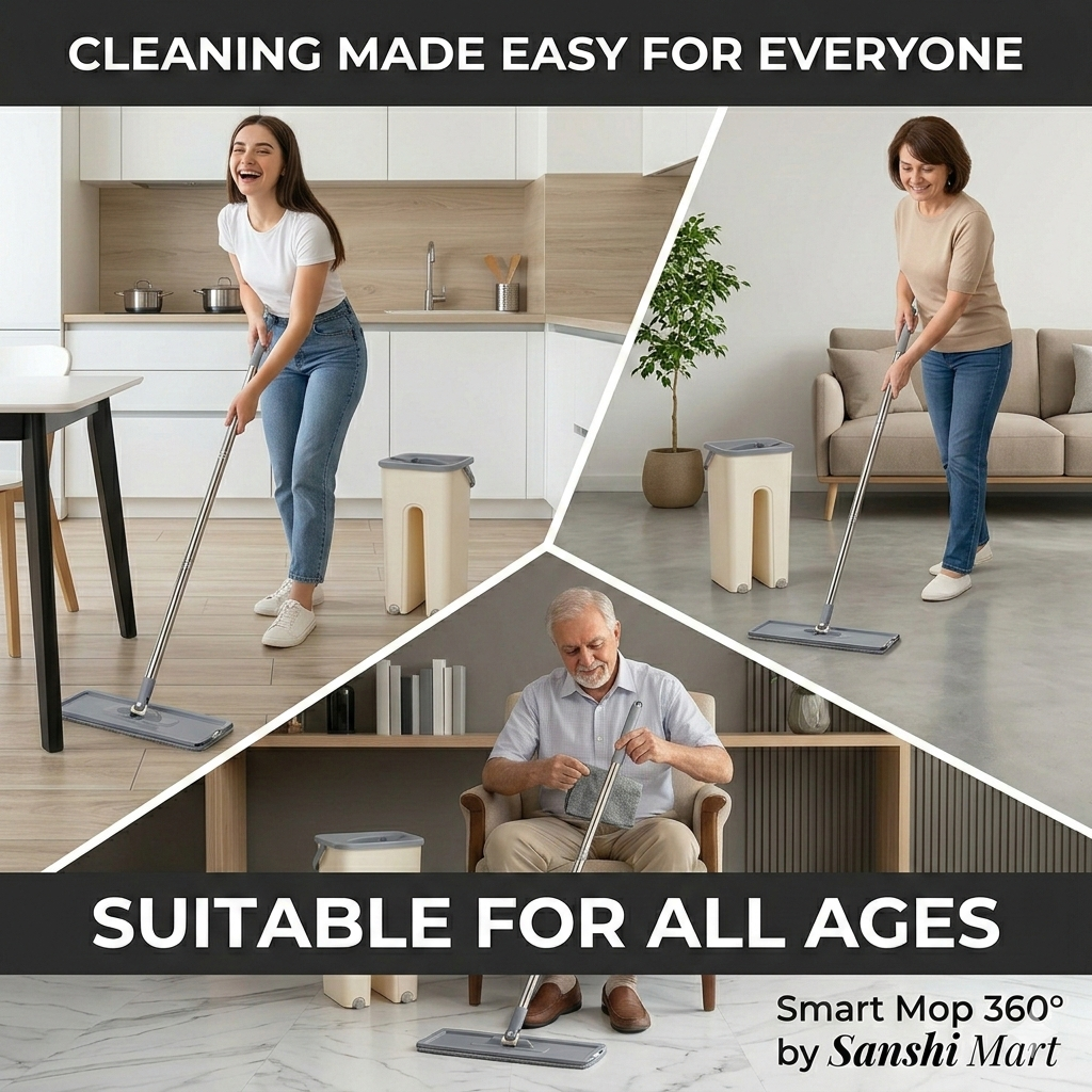 Smart Mop 360 by Sanshi Mart