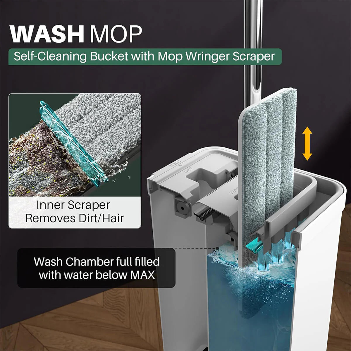 Smart Mop 360 by Sanshi Mart